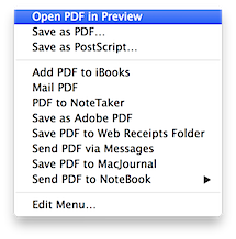 open pdf in preview